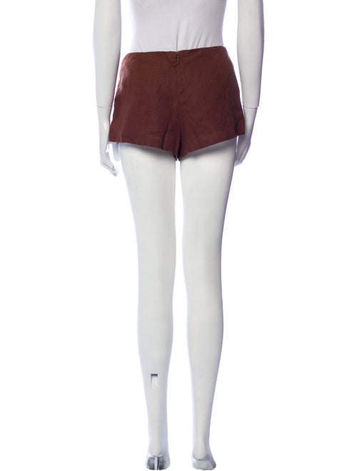 Reformation Linen Mini Shorts