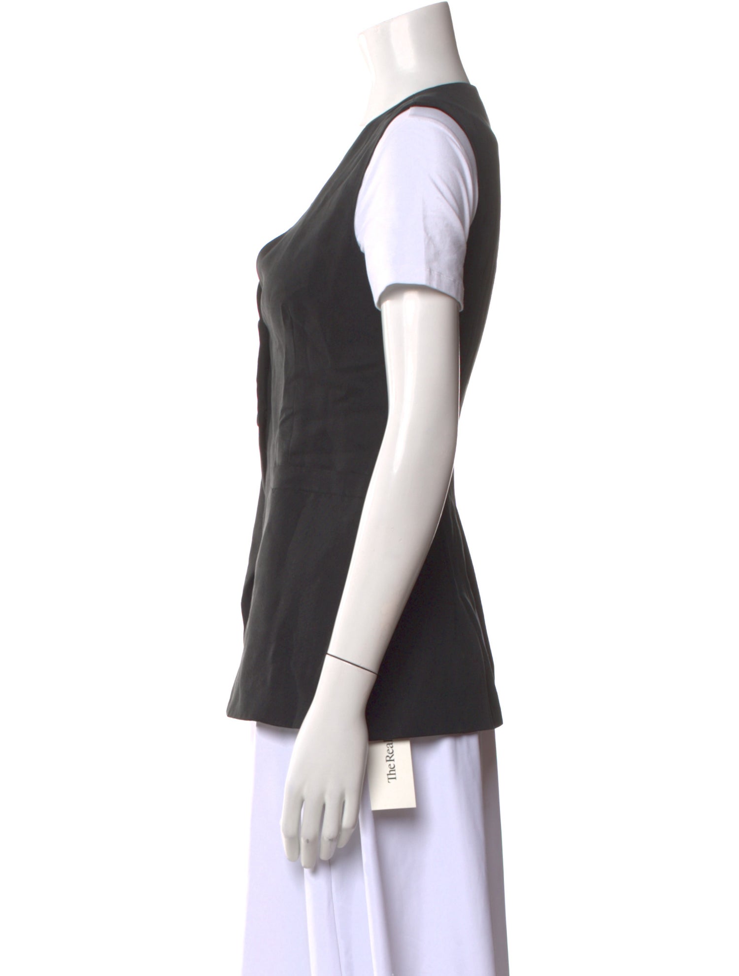 Reformation V-Neck Short Sleeve Top