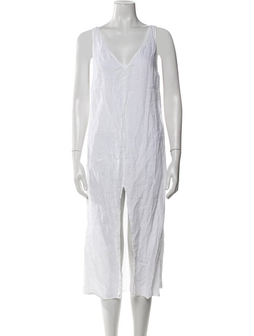 Reformation Linen Midi Length Dress