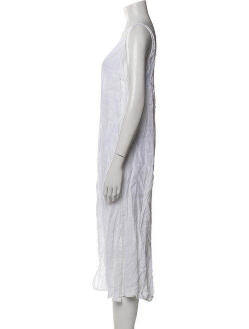 Reformation Linen Midi Length Dress