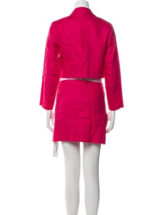 Reformation Linen Skirt Suit