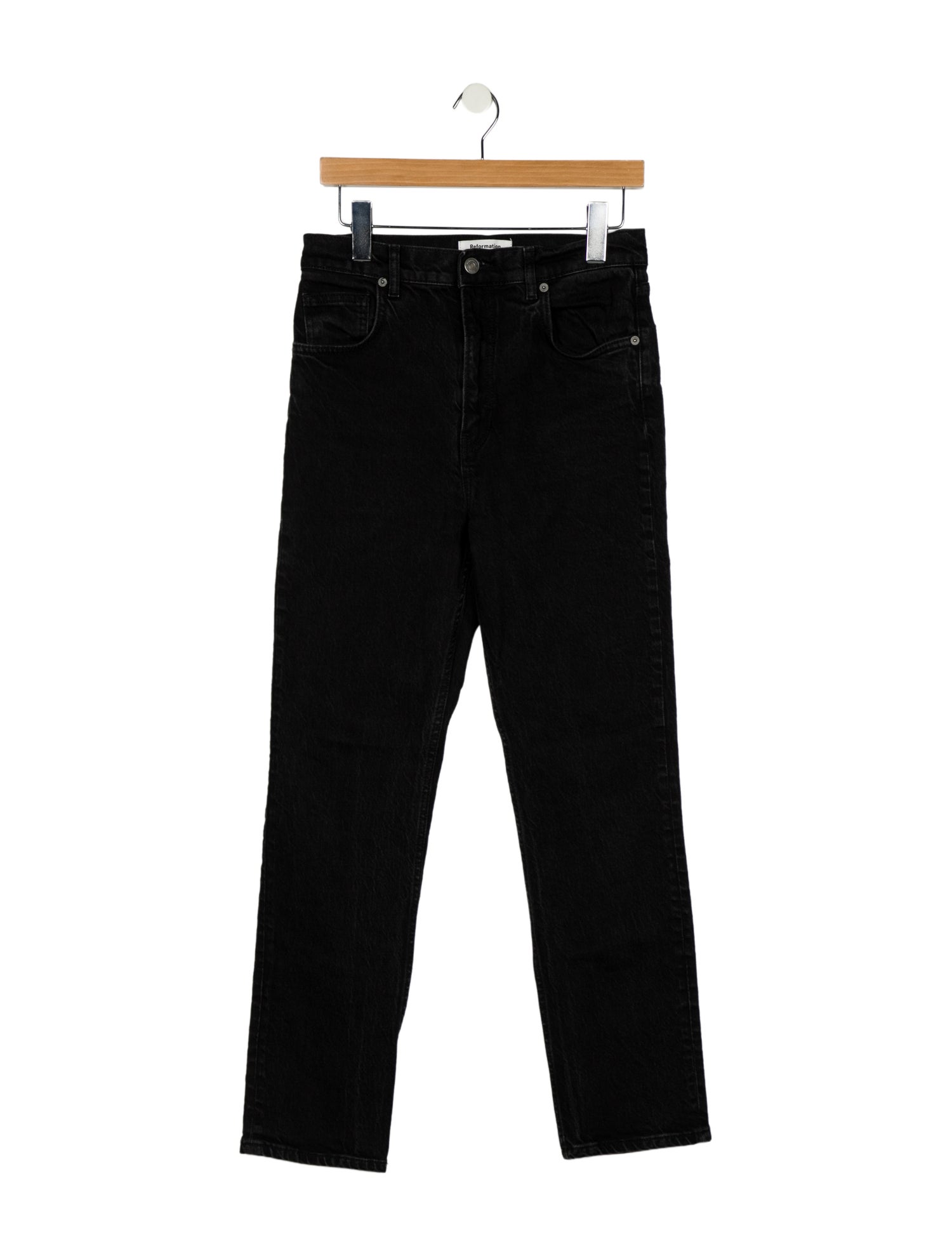 Reformation High-Rise Straight Leg Jeans