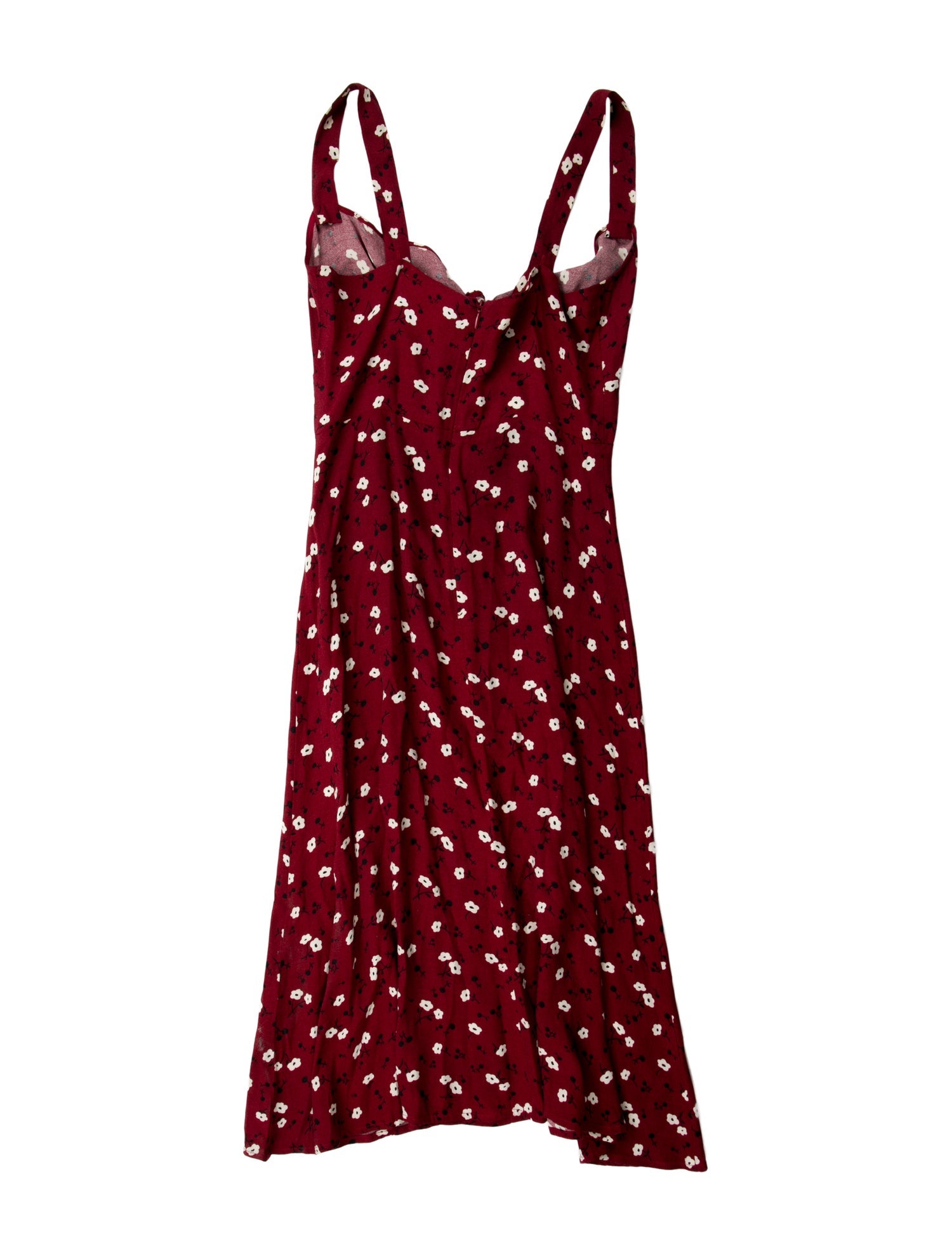 Reformation Printed Knee-Length Dress