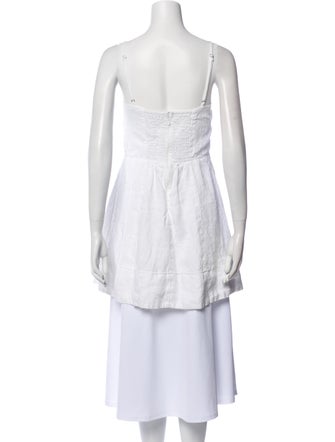 Reformation Linen Cowl Neck Tunic