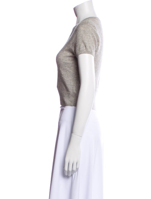 Reformation Cashmere Crew Neck Crop Top