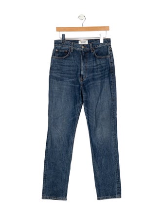 Reformation High-Rise Straight Leg Jeans