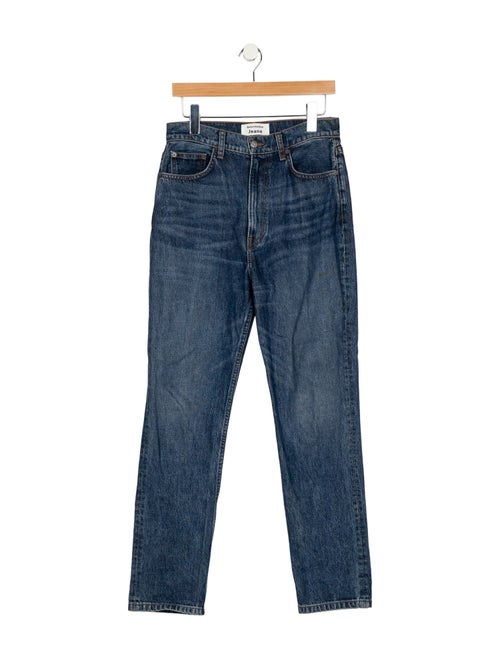 Reformation High-Rise Straight Leg Jeans