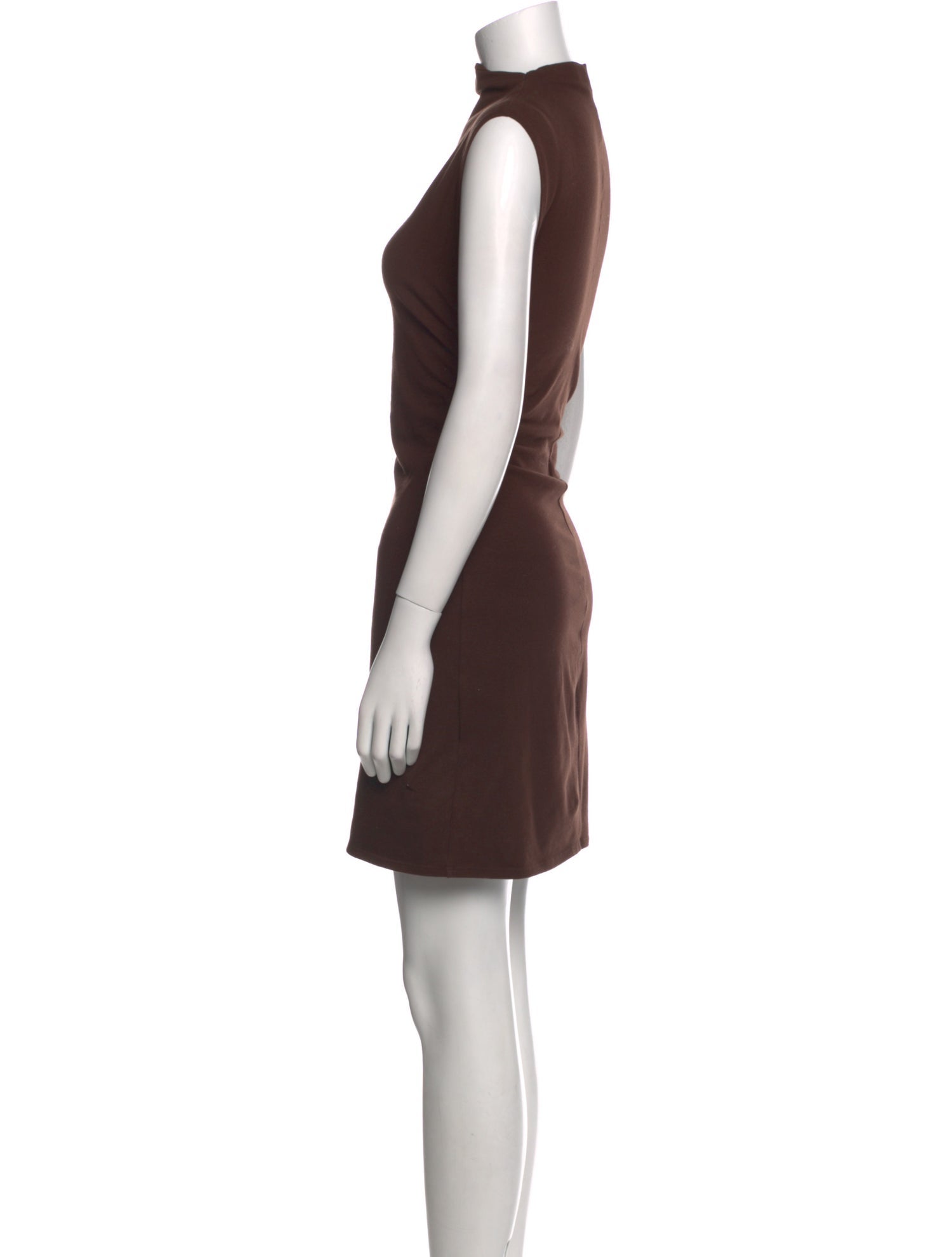 Reformation Mock Neck Mini Dress