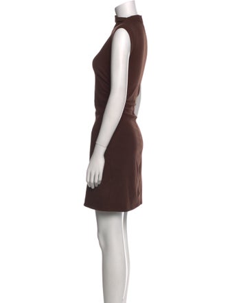 Reformation Mock Neck Mini Dress