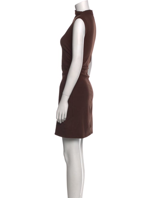 Reformation Mock Neck Mini Dress