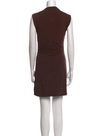 Reformation Mock Neck Mini Dress