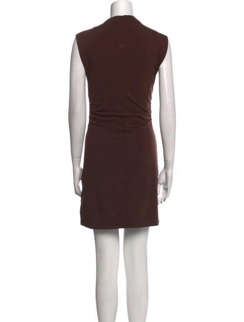 Reformation Mock Neck Mini Dress