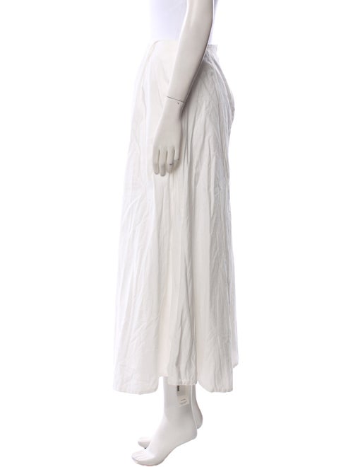 Reformation Pleated Accents Midi Length Skirt