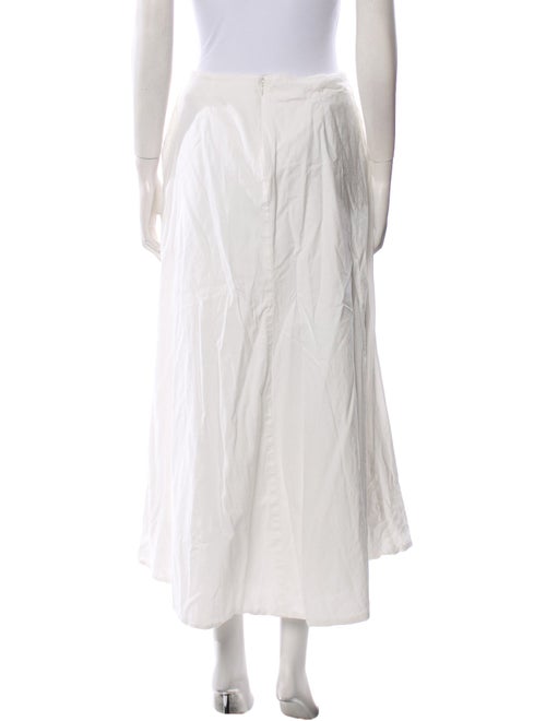 Reformation Pleated Accents Midi Length Skirt