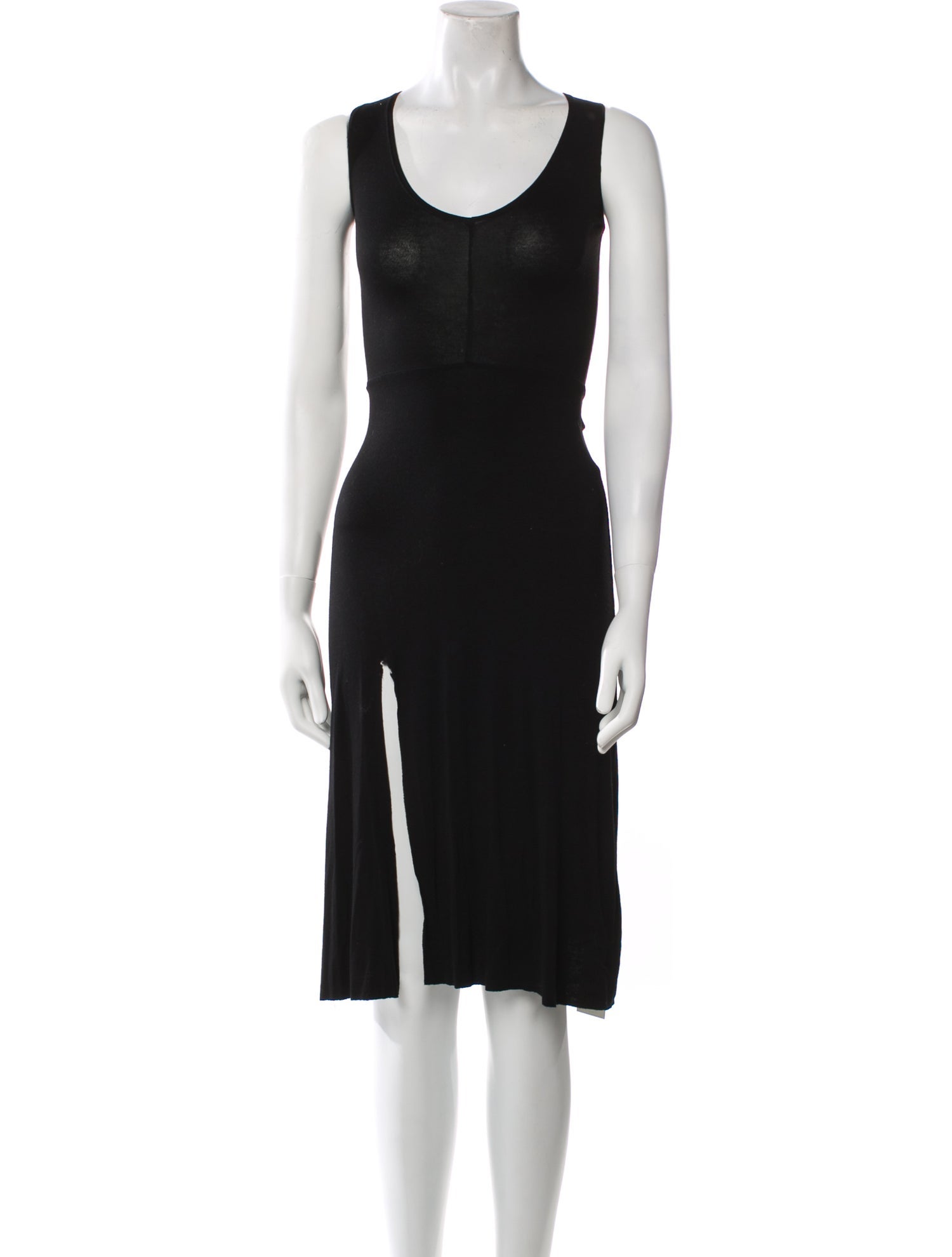 Reformation Scoop Neck Knee-Length Dress