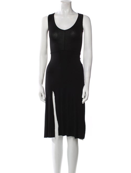 Reformation Scoop Neck Knee-Length Dress