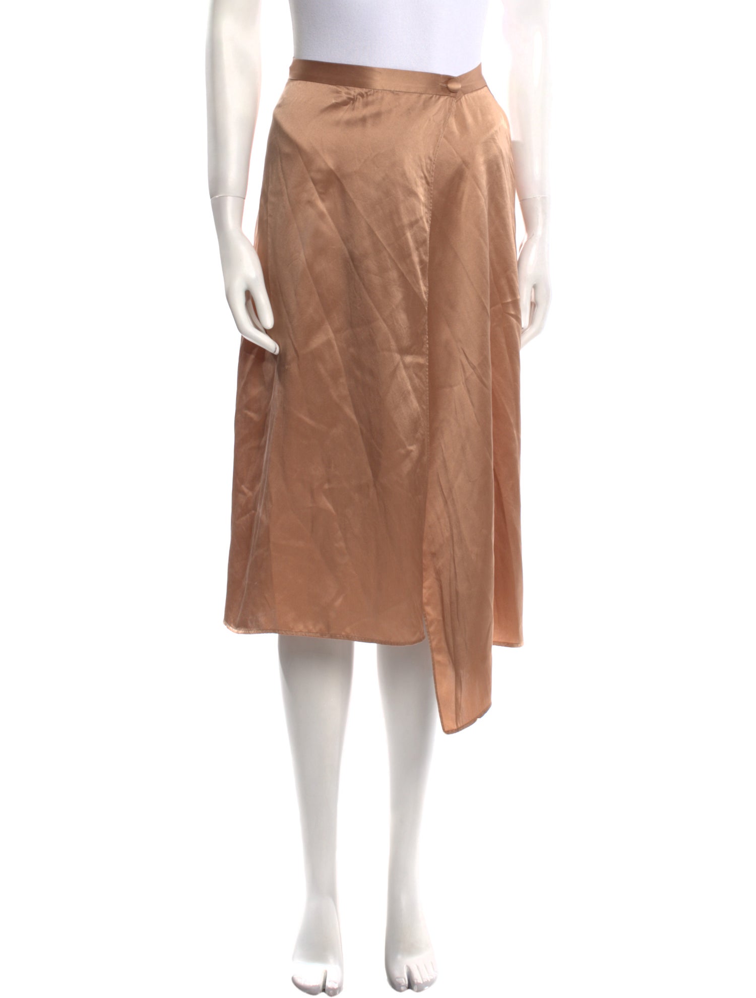 Reformation Silk Knee-Length Skirt