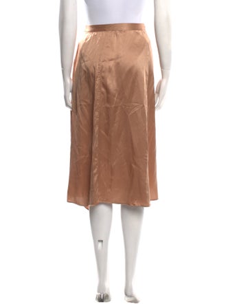 Reformation Silk Knee-Length Skirt