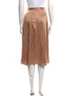 Reformation Silk Knee-Length Skirt