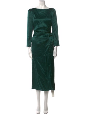 Reformation Silk Long Dress