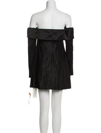 Reformation Off-The-Shoulder Mini Dress