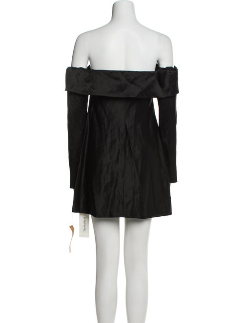 Reformation Off-The-Shoulder Mini Dress