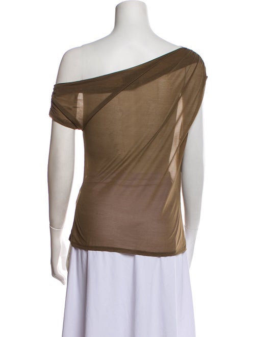 Reformation One-Shoulder Short Sleeve Top