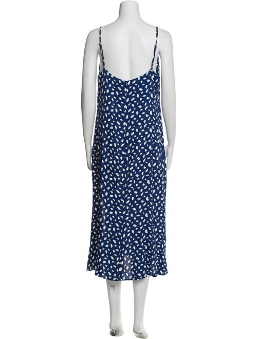 Reformation Printed Long Dress