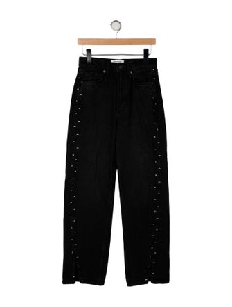 Reformation High-Rise Straight Leg Jeans