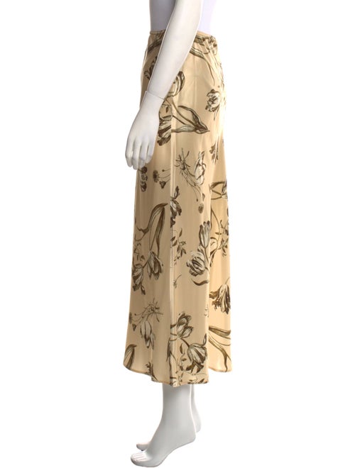 Reformation Silk Midi Length Skirt