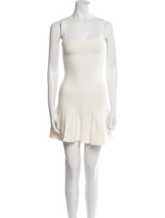 Reformation Square Neckline Mini Dress