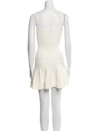 Reformation Square Neckline Mini Dress