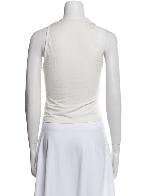 Reformation V-Neck Sleeveless Crop Top