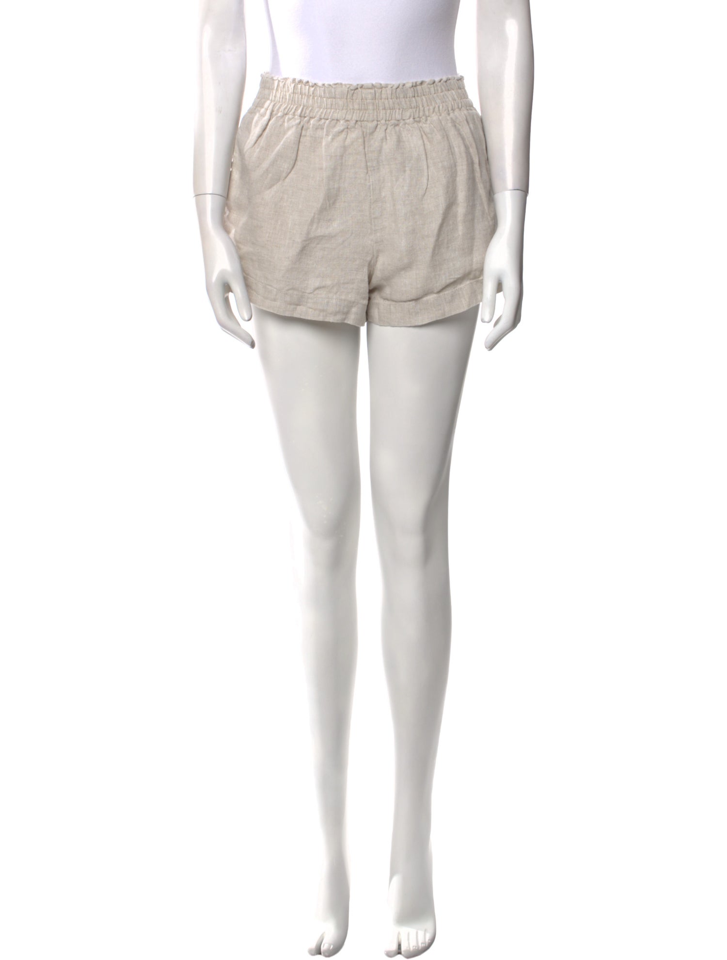 Reformation Linen Mini Shorts