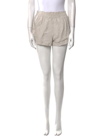 Reformation Linen Mini Shorts