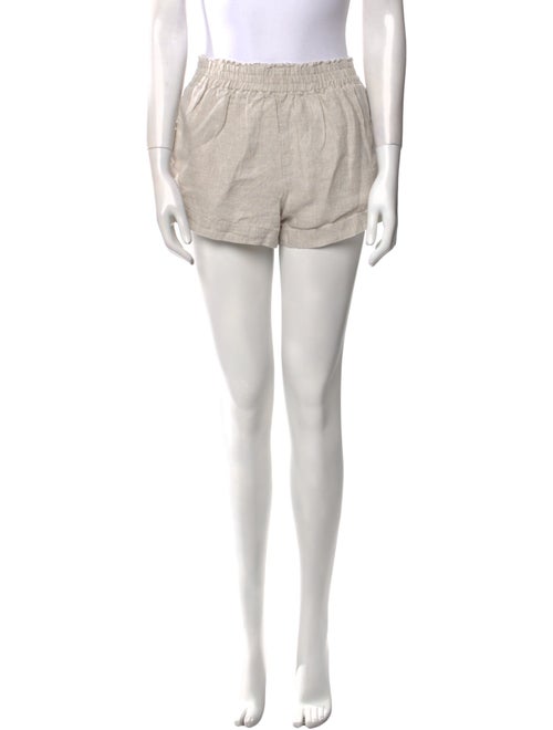 Reformation Linen Mini Shorts