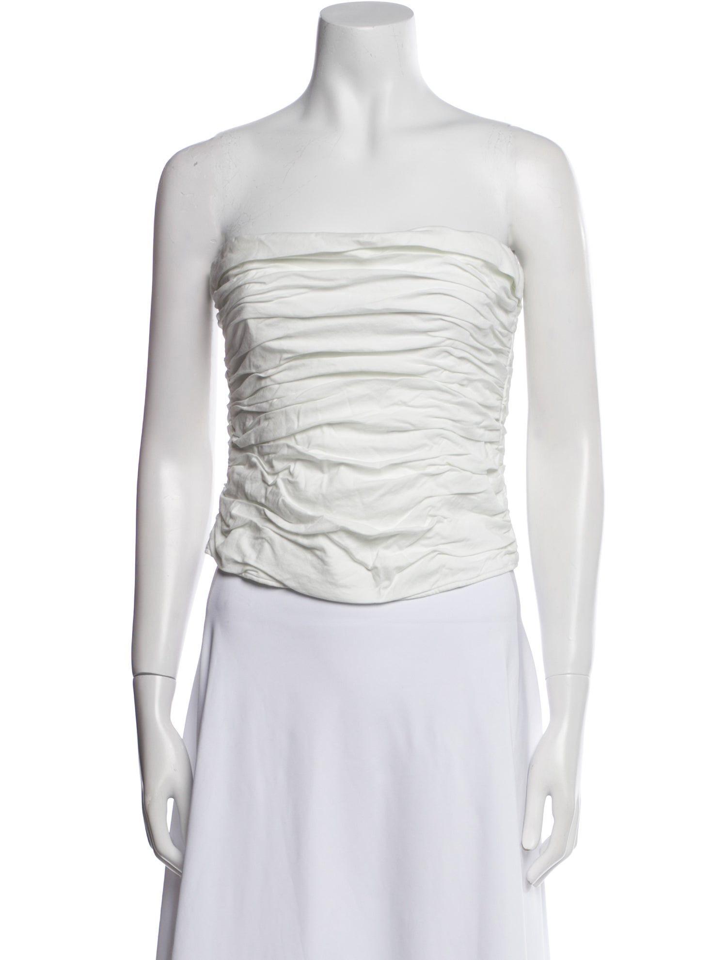 Reformation Strapless Crop Top