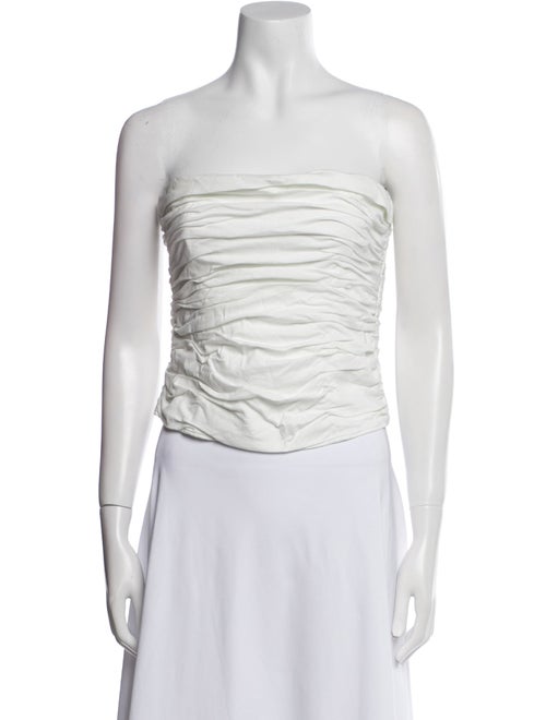 Reformation Strapless Crop Top