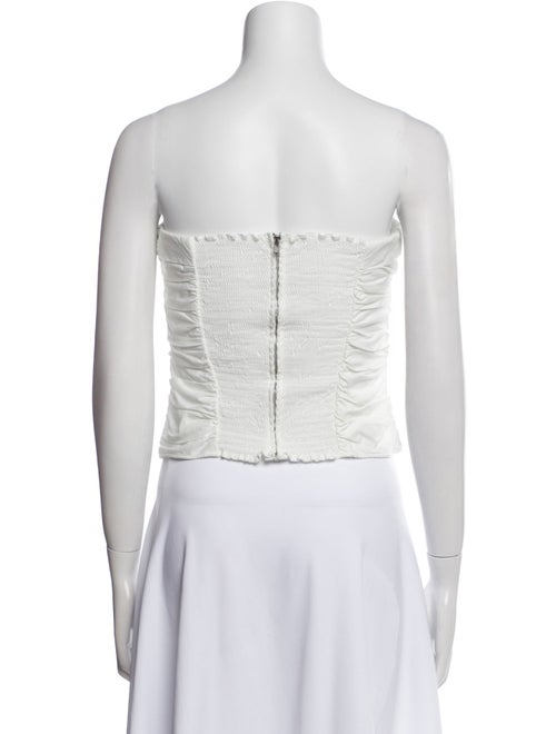 Reformation Strapless Crop Top