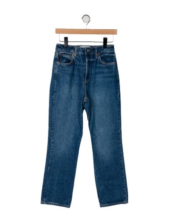 Reformation High-Rise Straight Leg Jeans