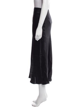 Reformation Silk Midi Length Skirt