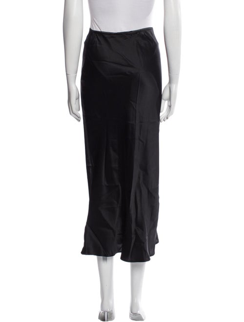 Reformation Silk Midi Length Skirt