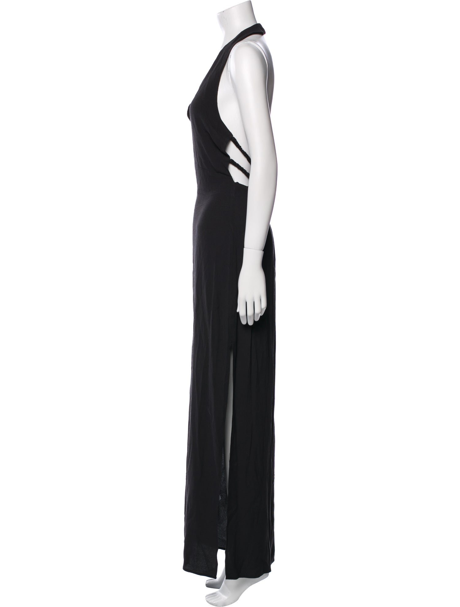 Reformation Halterneck Long Dress