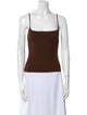 Reformation Square Neckline Sleeveless Top