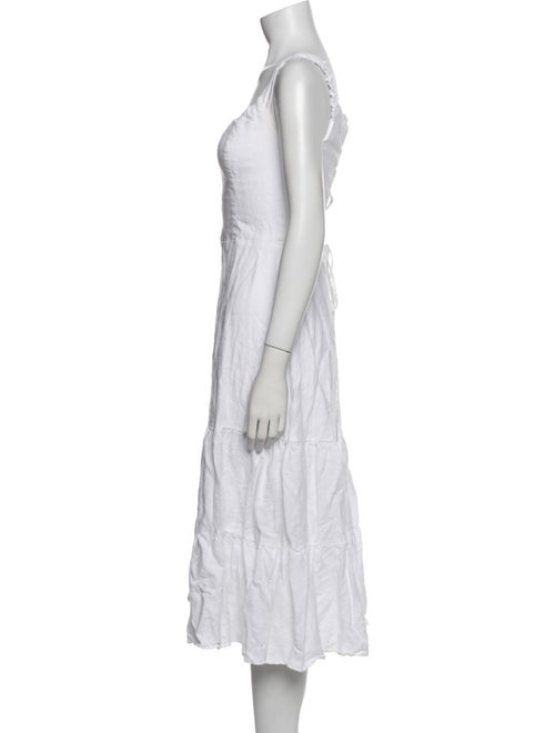 Reformation Linen Knee-Length Dress