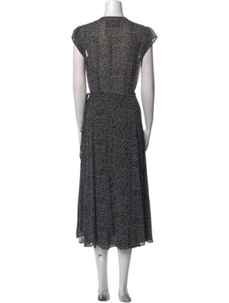 Reformation Printed Long Dress