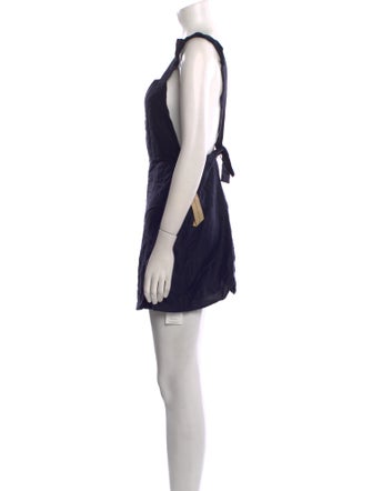 Reformation Square Neckline Mini Dress