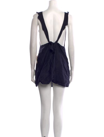 Reformation Square Neckline Mini Dress