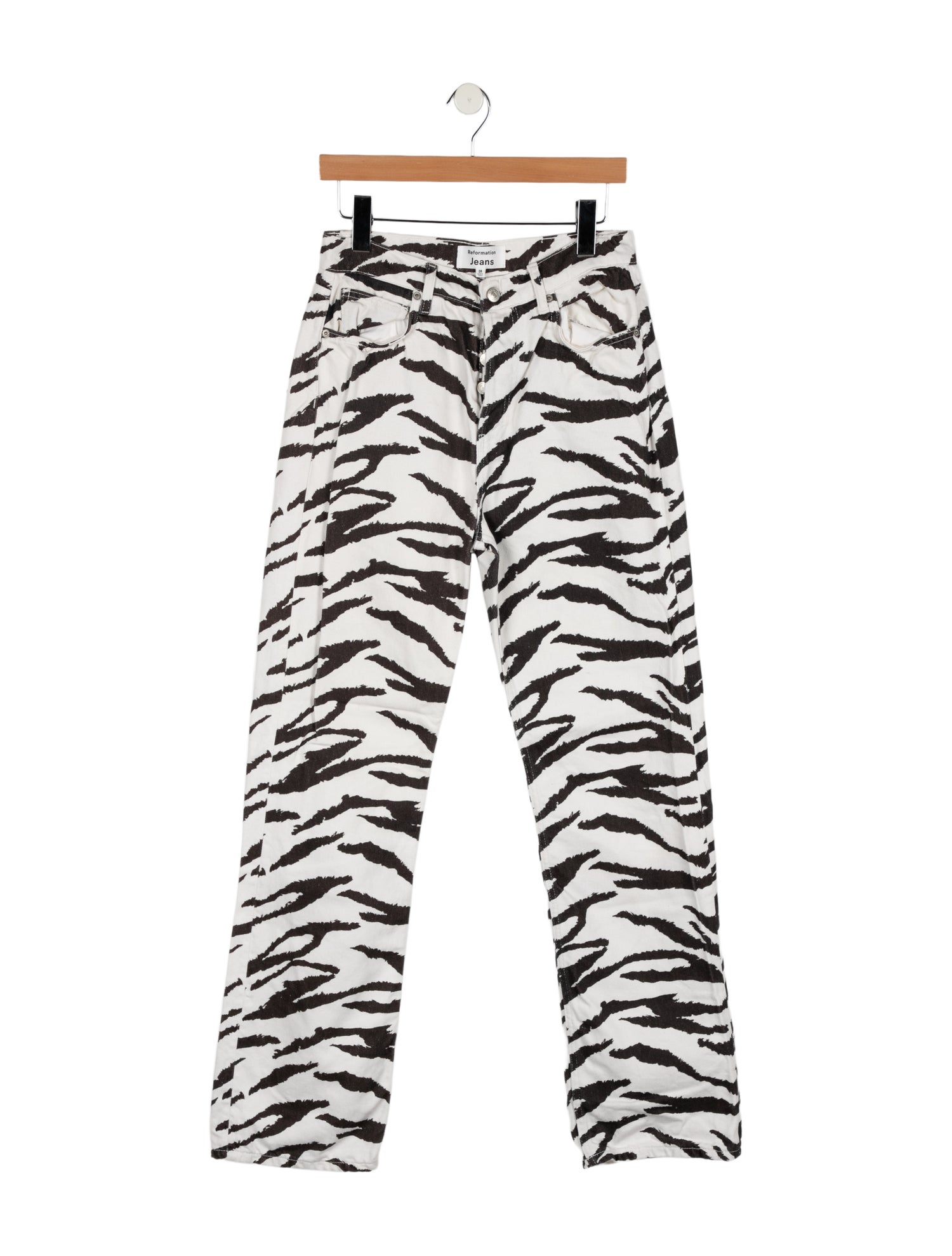 Reformation High-Rise Wide Leg Jeans