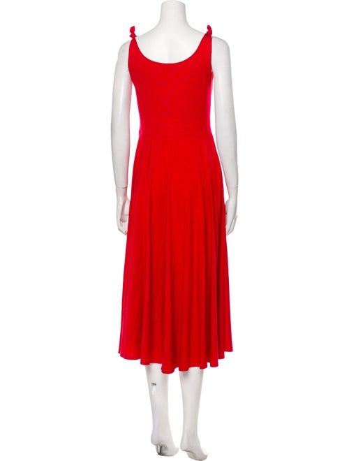 Reformation Scoop Neck Long Dress